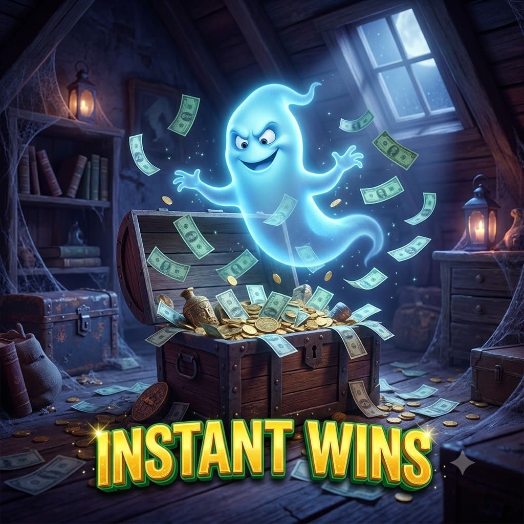 Haunting 10p Instant Wins – £750 End Prize