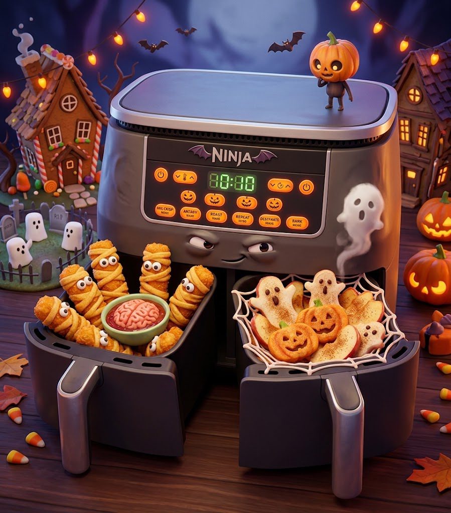 🕷️Quick.. Ninja 6-in-1 Dual Zone Air Fryer 7.6L DZ300UK